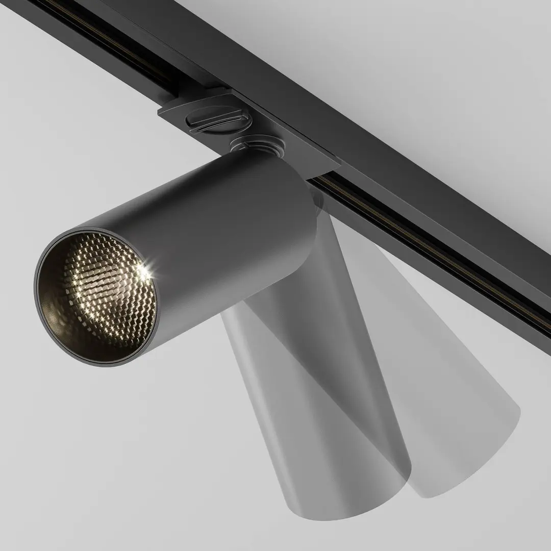 Maytoni Focus LED-Spot, Unity-System, Triac, 930, schwarz