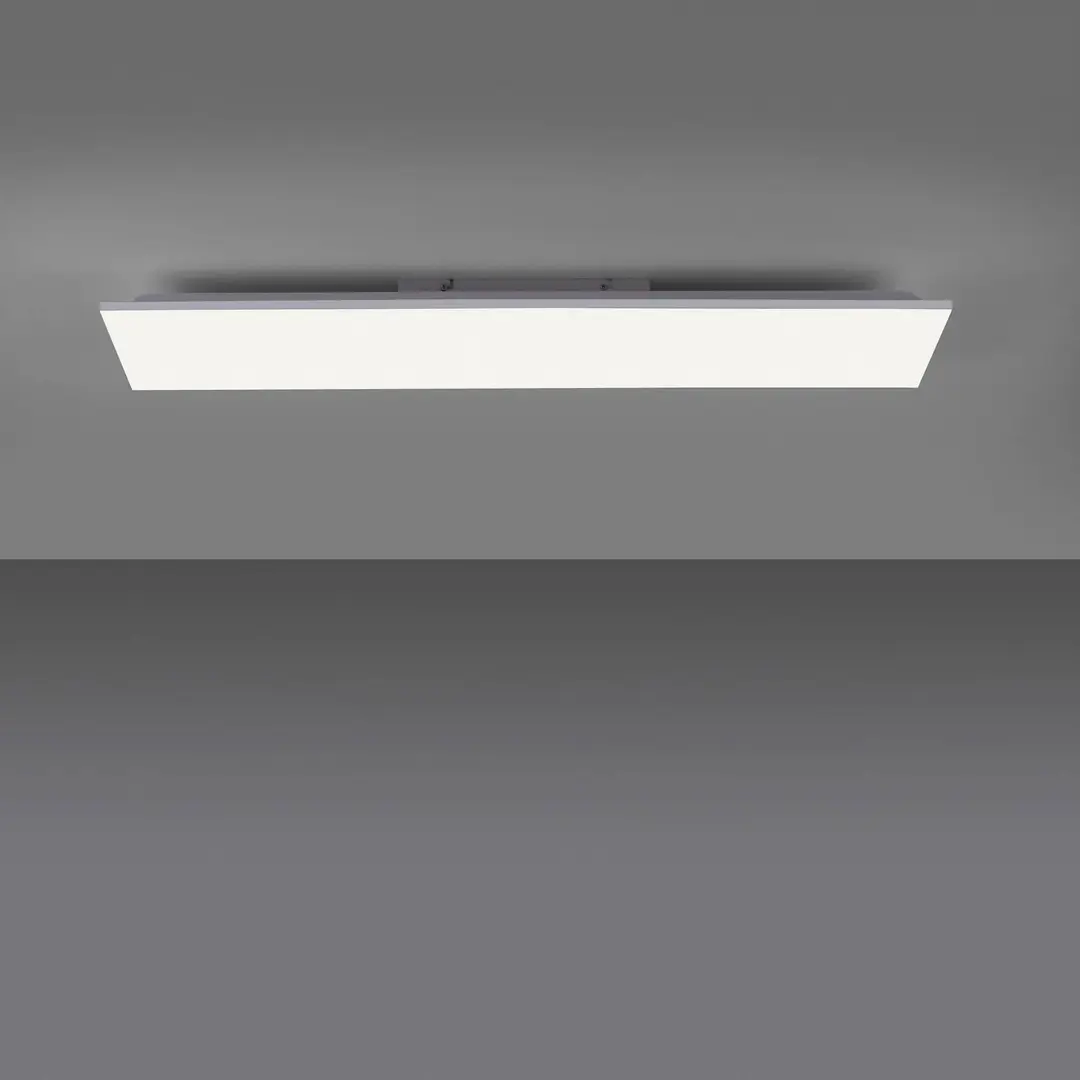 JUST LIGHT. GmbH LED-Deckenleuchte Yukon 100x25cm, RGB/CCT