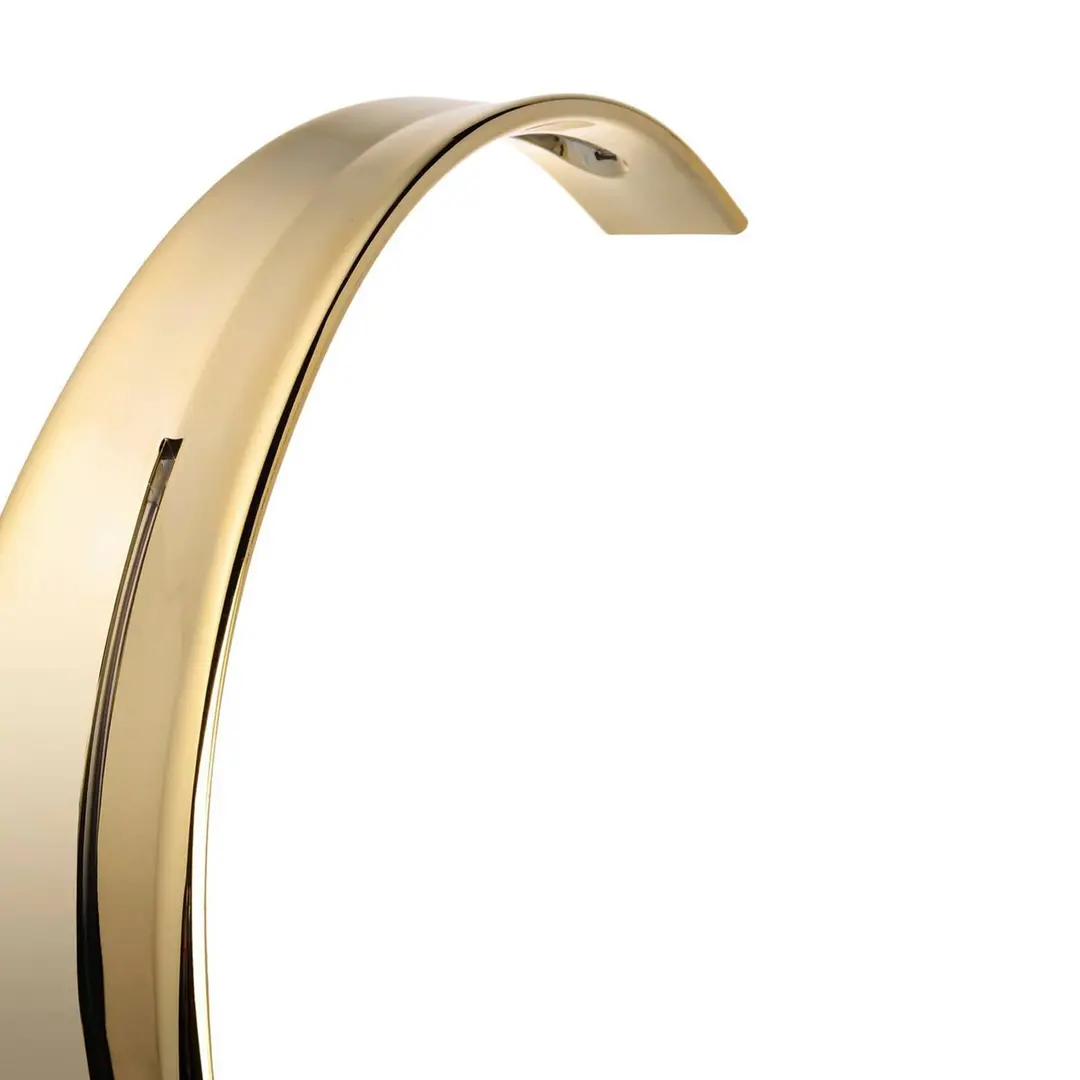 Kartell LED-Tischlampe Taj Mini, gold, 32 cm, Kunststoff