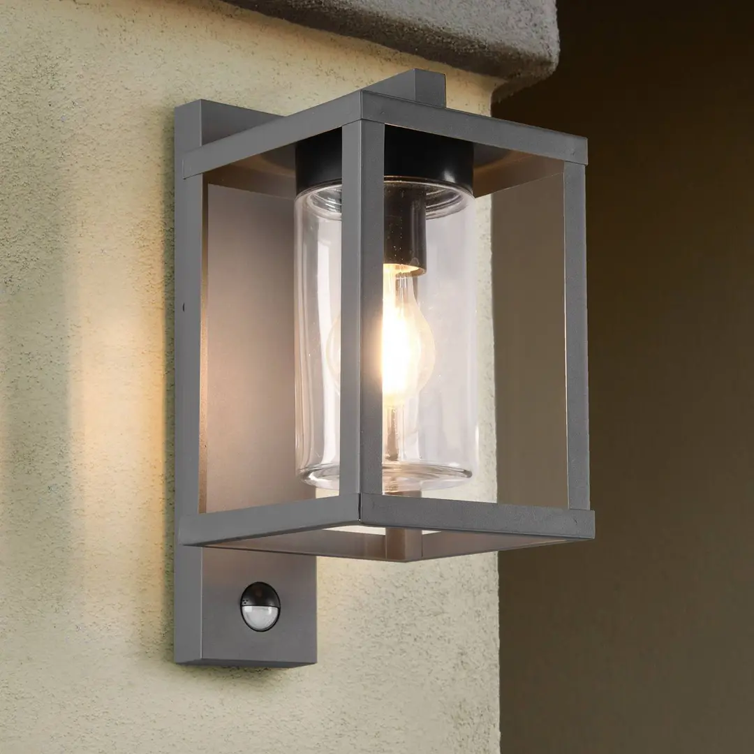 Trio Lighting Außenwandlampe Lunga mit Bewegungsmelder