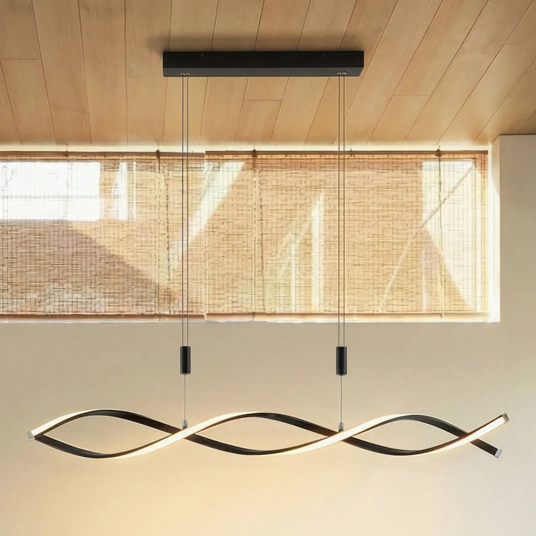 Lindby LED-Hängeleuchte Welina, 107 cm, dimmbar, verstellbar