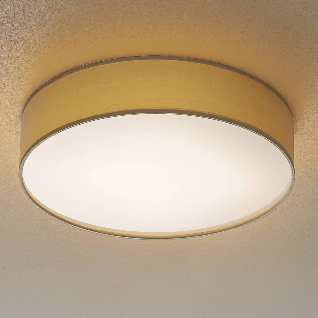 LEDS-C4 Bol LED-Deckenleuchte mit Stoffschirm