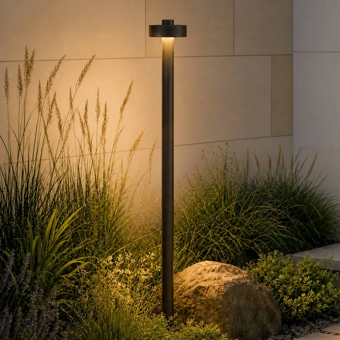 Lucande LED-Wegeleuchte Nirella, 100 cm, schwarz, CCT, IP65