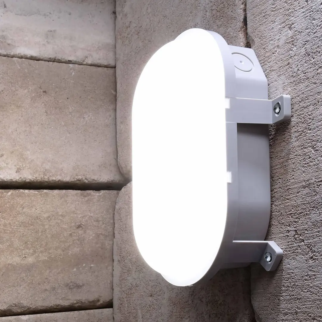 Deko-Light LED-Feuchtraumleuchte Sotano, grau, DIP-Schalter