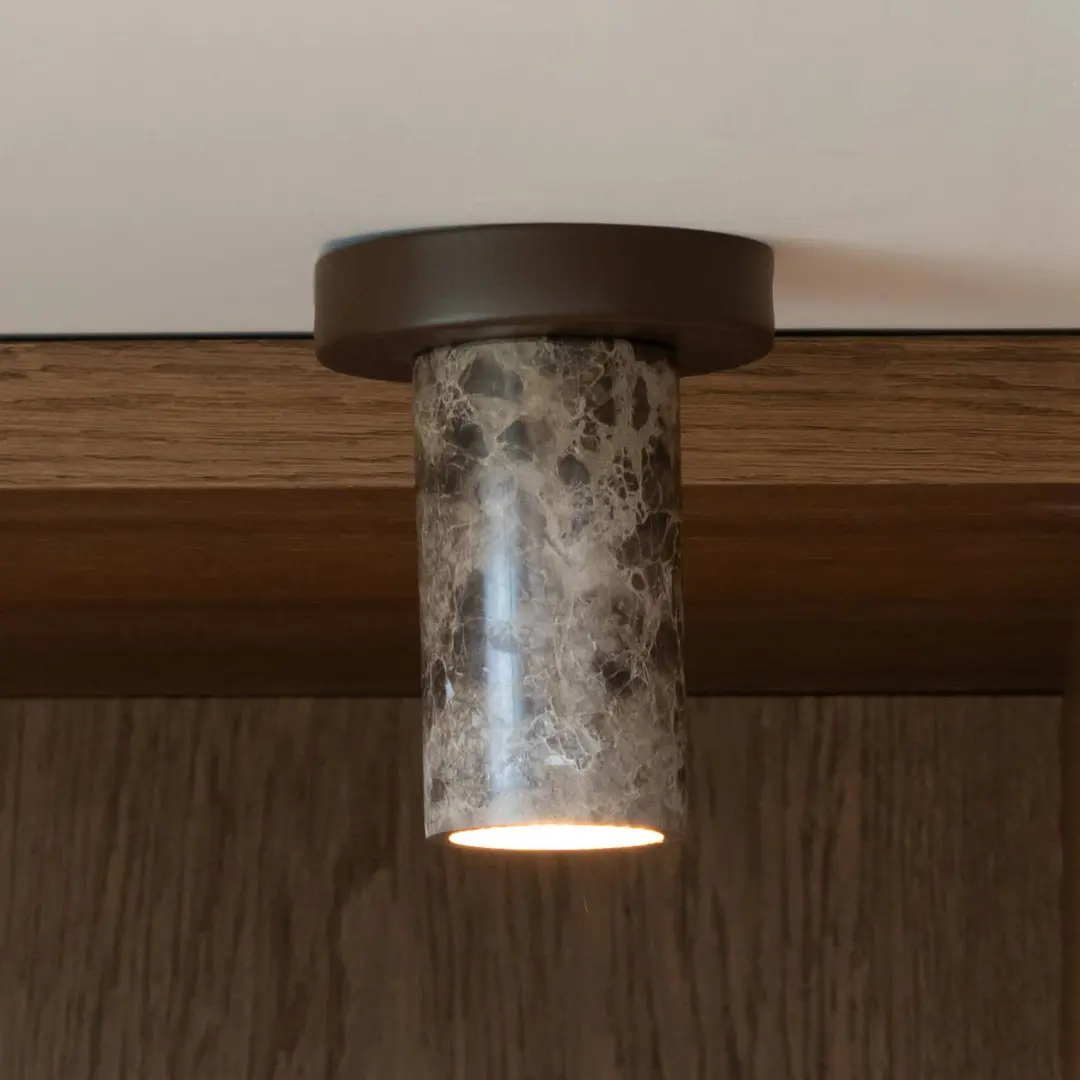 IT'S ABOUT ROMI Deckenlampe Tivoli, braun, Höhe 15 cm