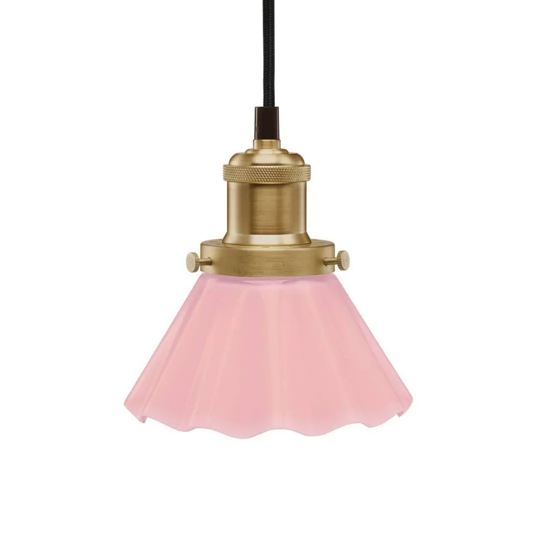 PR Home Pendellampe August, Ø 15 cm, pinkfarben, Stecker