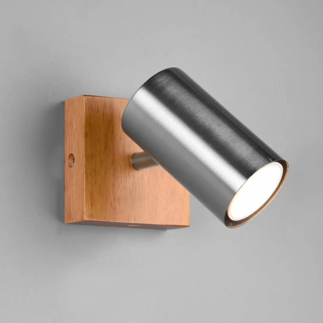 Trio Lighting Wandspot Marley, nickel matt, einflammig