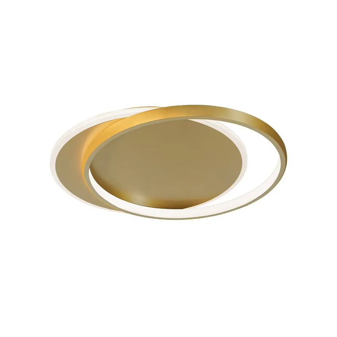 Viokef LED-Deckenlampe Evelyn, goldfarben, Länge 55 cm, Metall