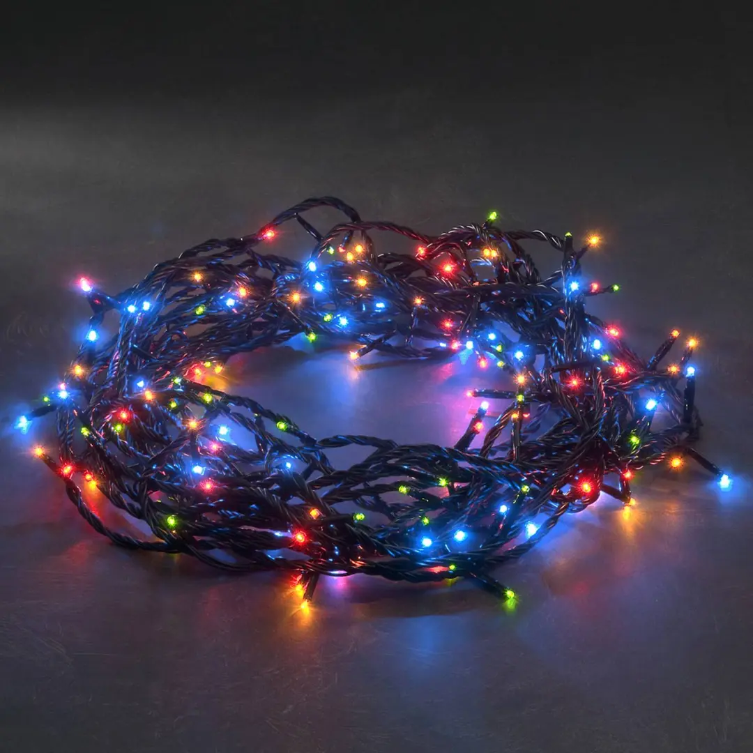 Konstsmide Christmas Bunte LED-Microlichterkette 80-flammig 10,5m