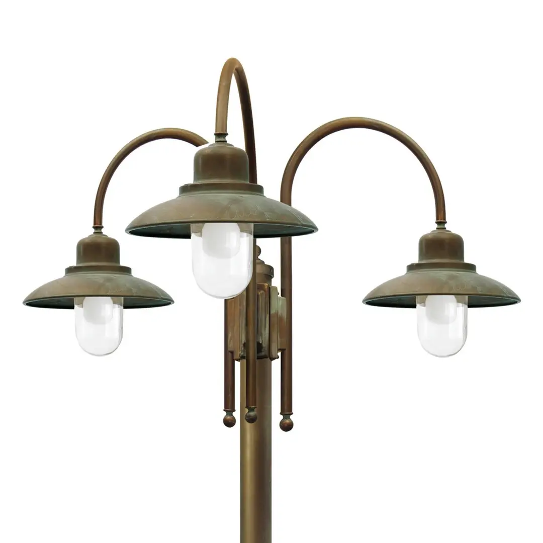 Moretti Luce Kandelaber Casale 270cm 3-flammig