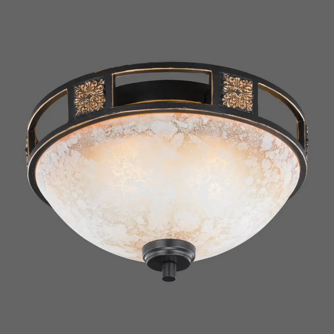 Trio Lighting Caecilia Deckenleuchte in antiker Gestalt, 33 cm