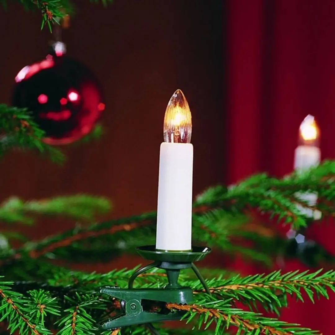 Konstsmide Christmas Baumkette mit 16 Birnen 9,1 m teilbarer Stecker