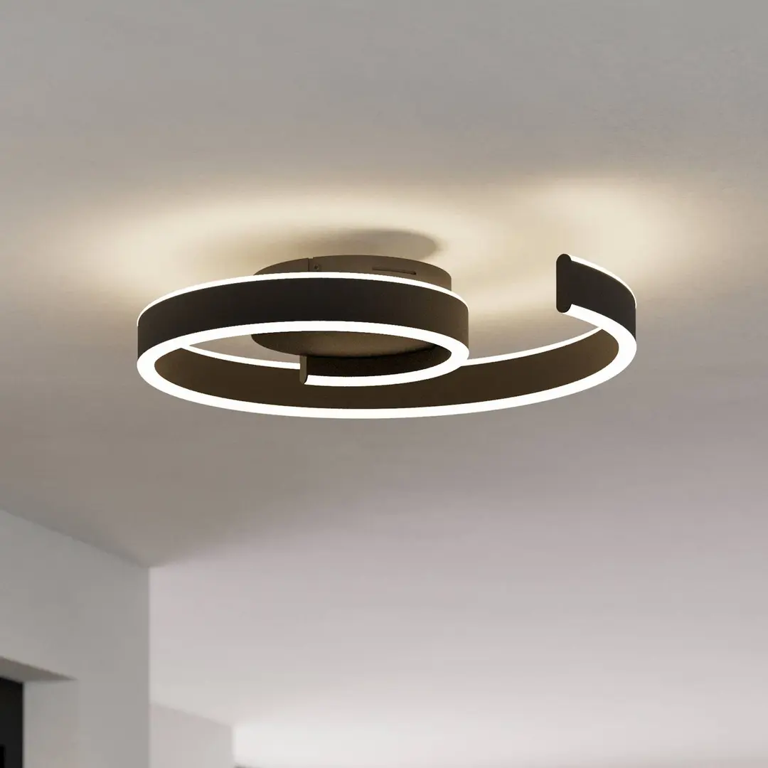 EGLO connect Smart-LED-Deckenleuchte Andabaia-Z, schwarz