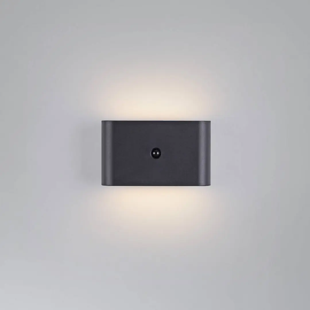 JUST LIGHT. GmbH JUST LIGHT. LED-Akku-Wandleuchte Ziddy schwarz Sensor 3.000K