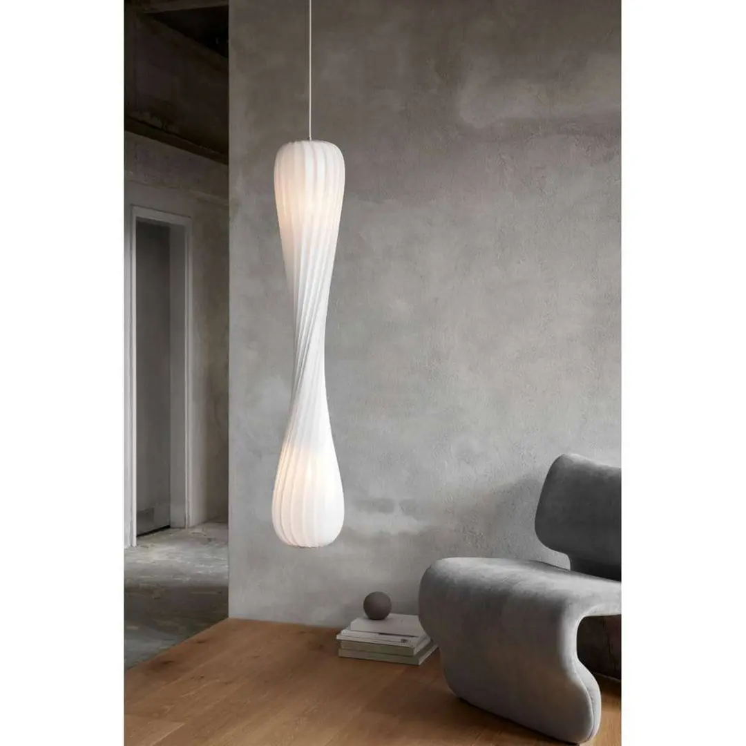 Tom Rossau Hängelampe TR7, Kunststoff (PC), 112 cm hoch, E27