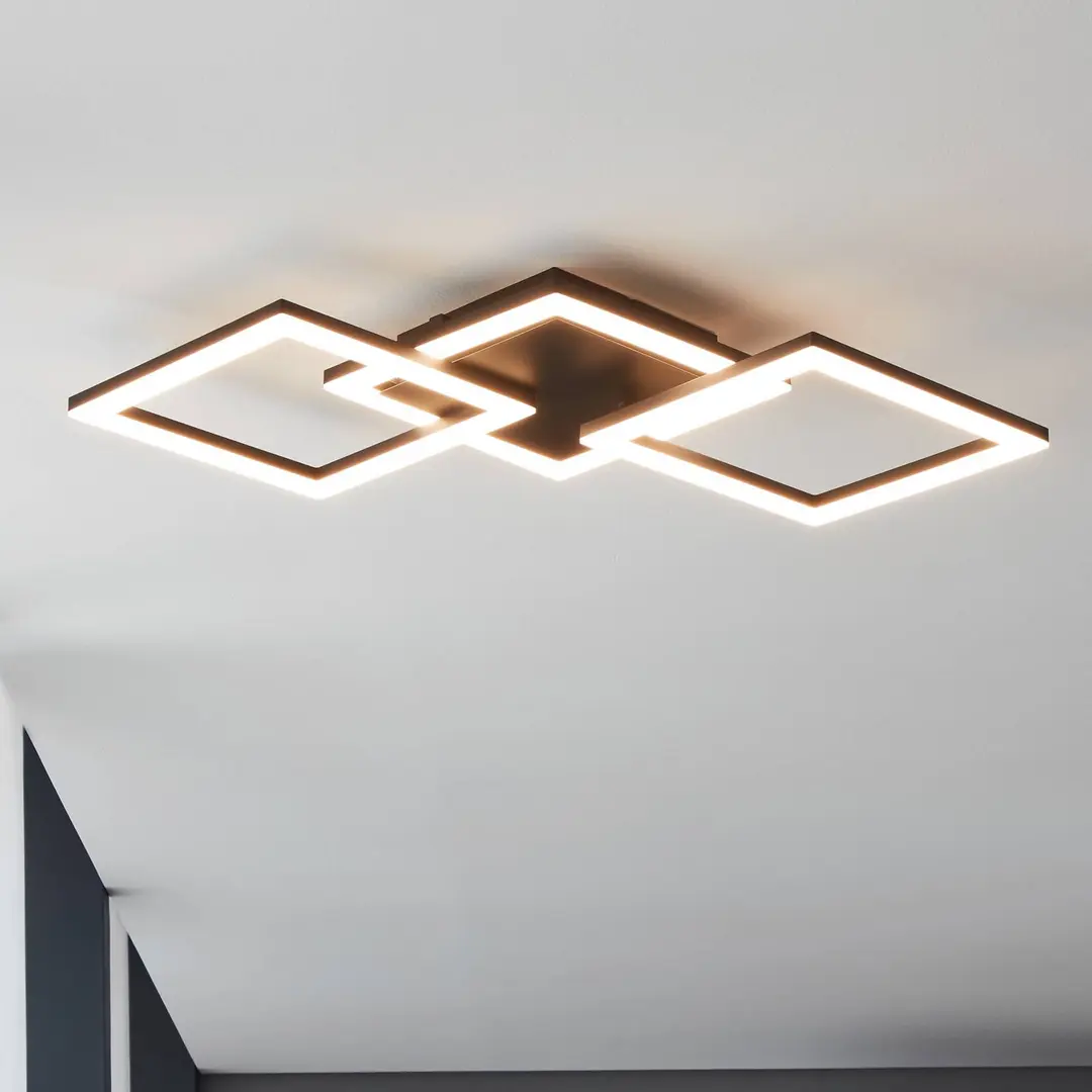 EGLO connect Paranday-Z LED-Deckenlampe 3-flg 65cm