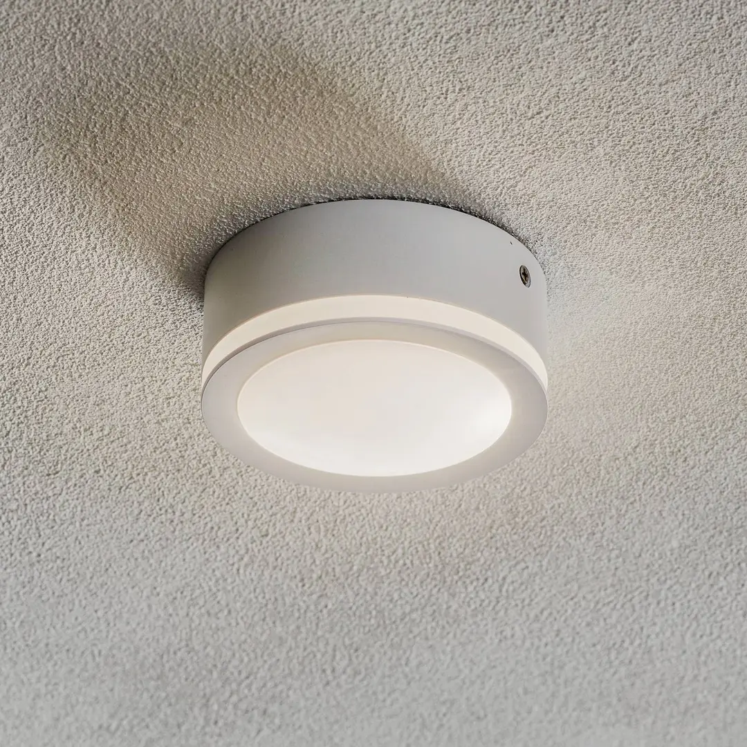 Heitronic LED-Downlight Aurora, weiß, Ø 9,5 cm, 3.000 K
