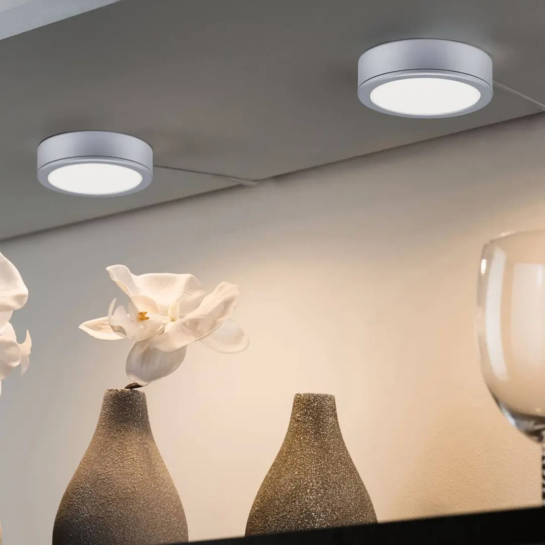 Paulmann Pukk LED-Unterschranklampe 3er-Set, chrom