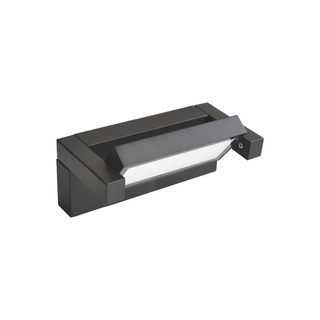 Viokef LED-Außenwandleuchte Gea, dunkelgrau