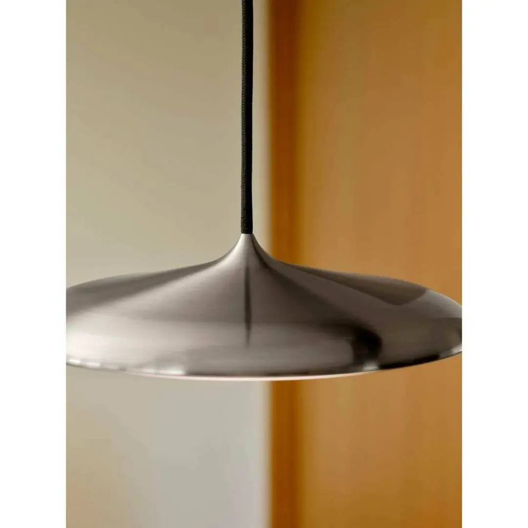 DFTP by Nordlux LED-Pendelleuchte Artist, Ø 25 cm, stahlfarben, Edelstahl