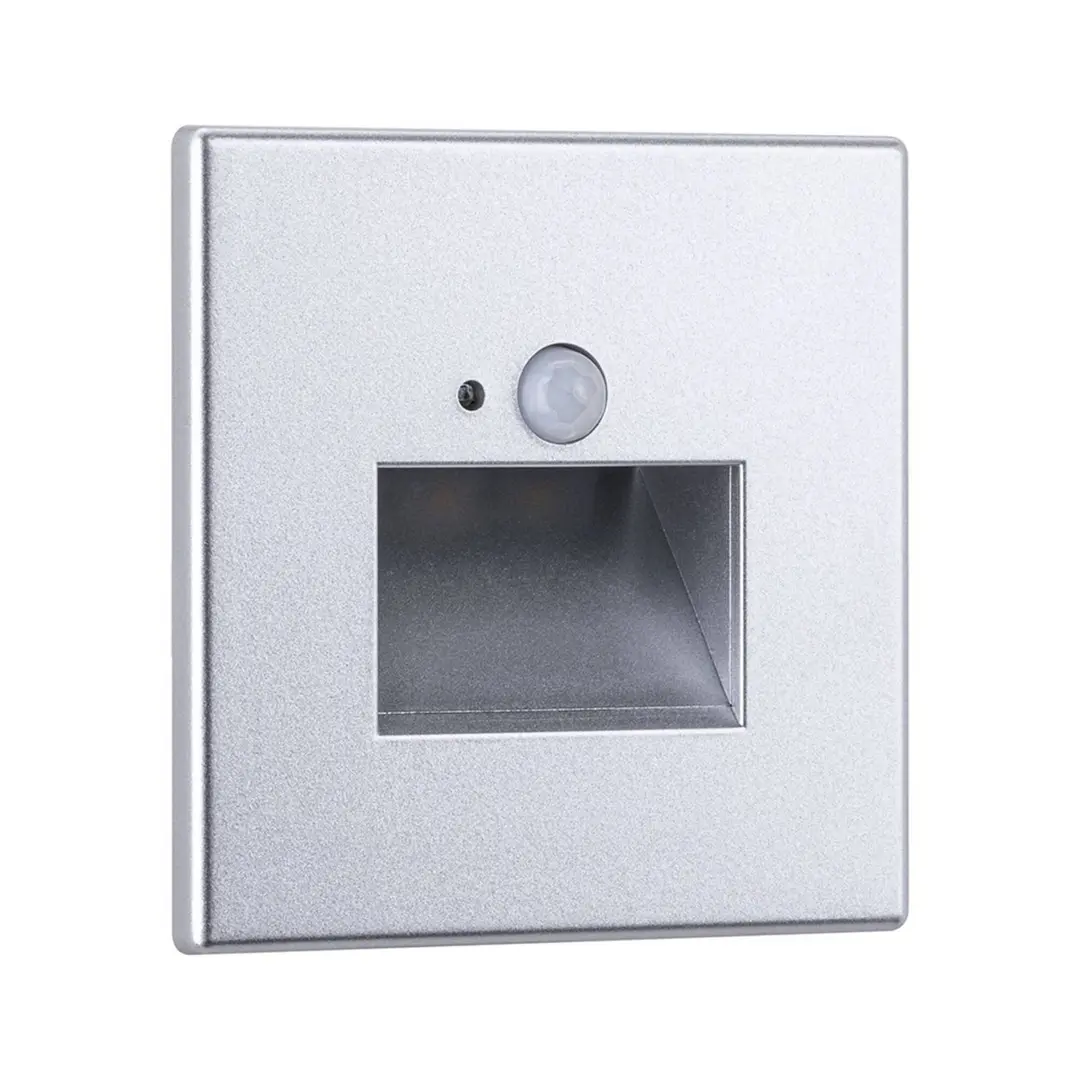 Paulmann LED Einbauwandlampe Edge Quadro Square chrom matt