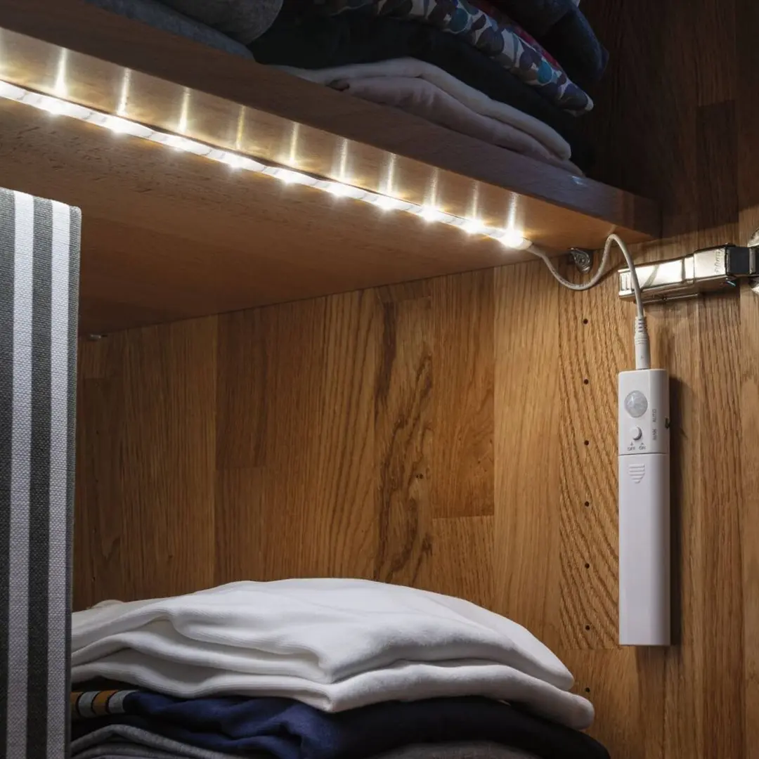 Paulmann LED-Streifen, 1m, weiß, 3000K, Sensor, 2W
