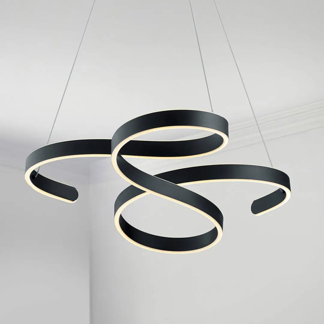 Trio Lighting LED-Pendelleuchte Francis, anthrazit