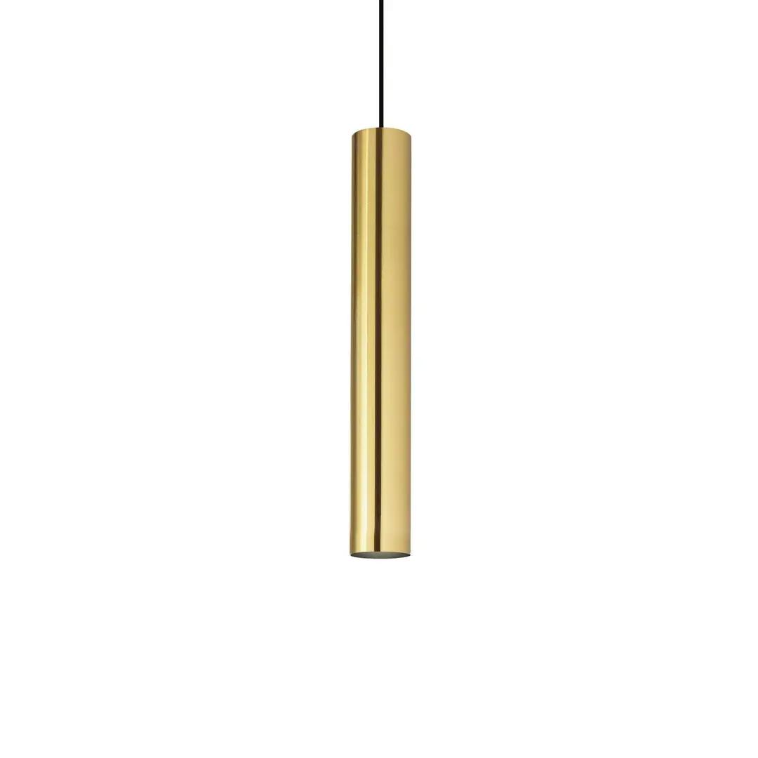 Ideal Lux Hängeleuchte Look, messingfarben, Ø 6 cm, Metall