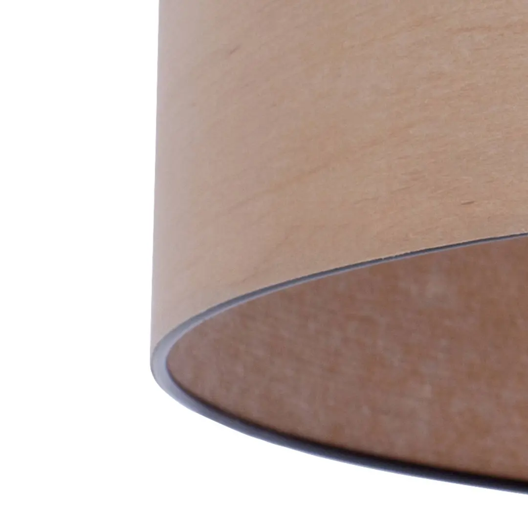 Duolla Tischleuchte Veneer, erle, Ø 25 cm