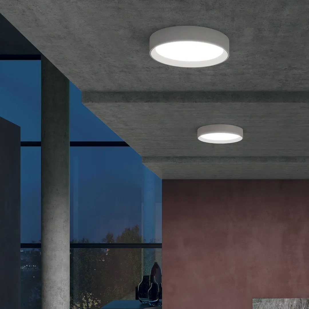 Linea Light LED-Deckenleuchte Tara R, rund, Ø 51 cm