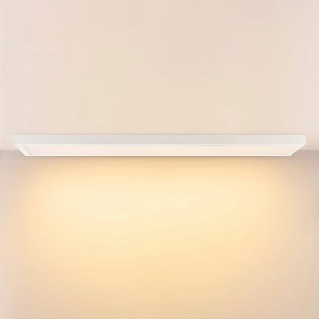 Deko-Light LED-Panel PRO OFFICE SANO, 153 x 33 cm, dim, weiß Metall CCT