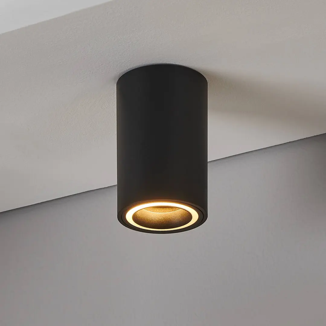 EGLO Smart-ZIG-Deckenlampe Carosso-Z, schwarz, CCT, RGB