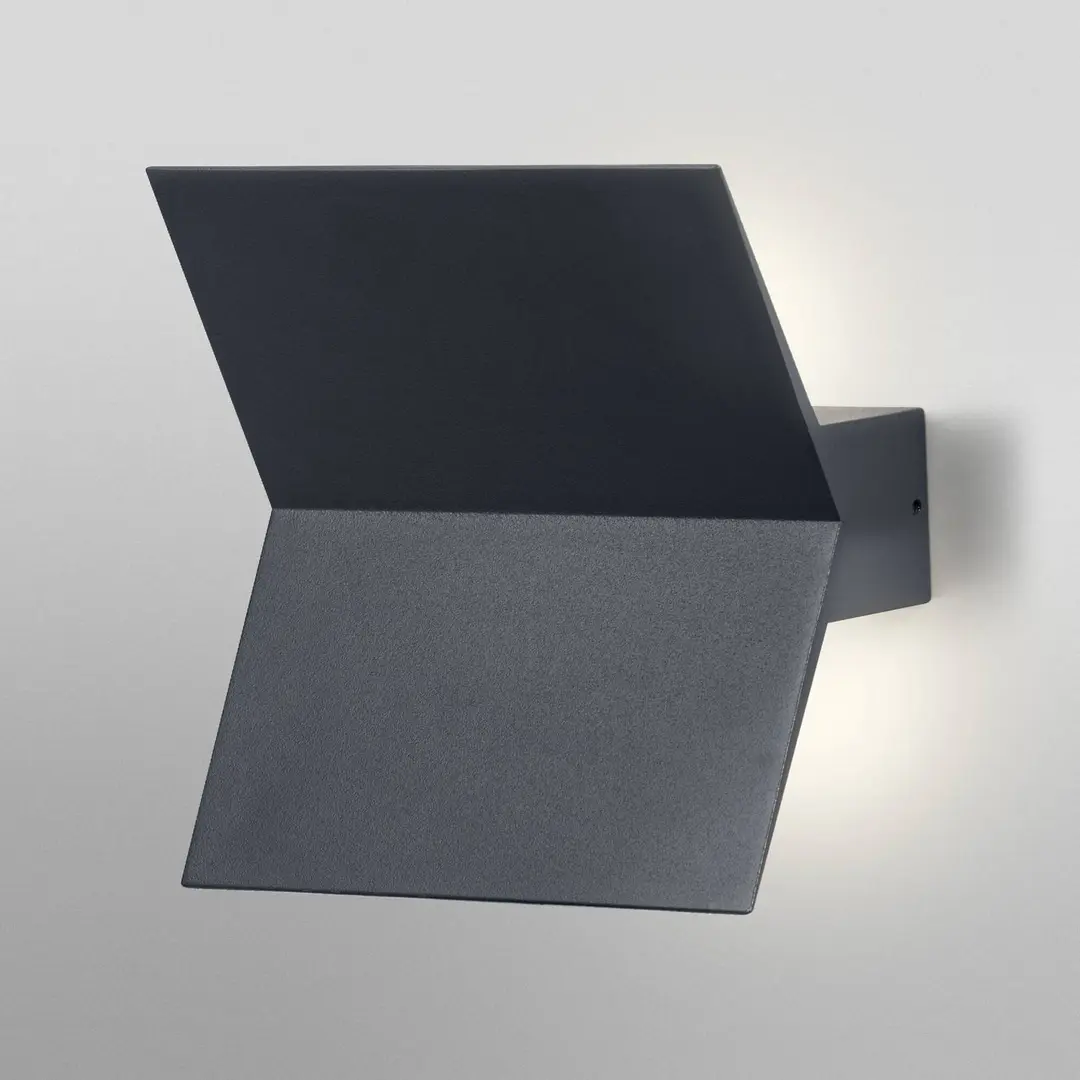 OSRAM LED-Außenwandleuchte ENDURA STYLE BAT, dunkelgrau IP44