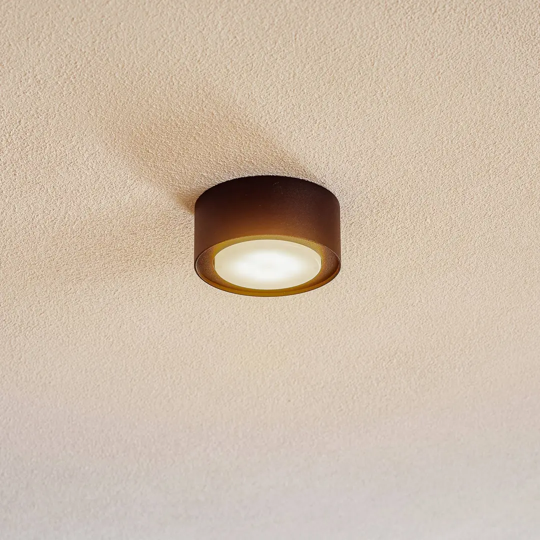 Nowodvorski Lighting Deckenspot Flea aus Stahl, schwarz