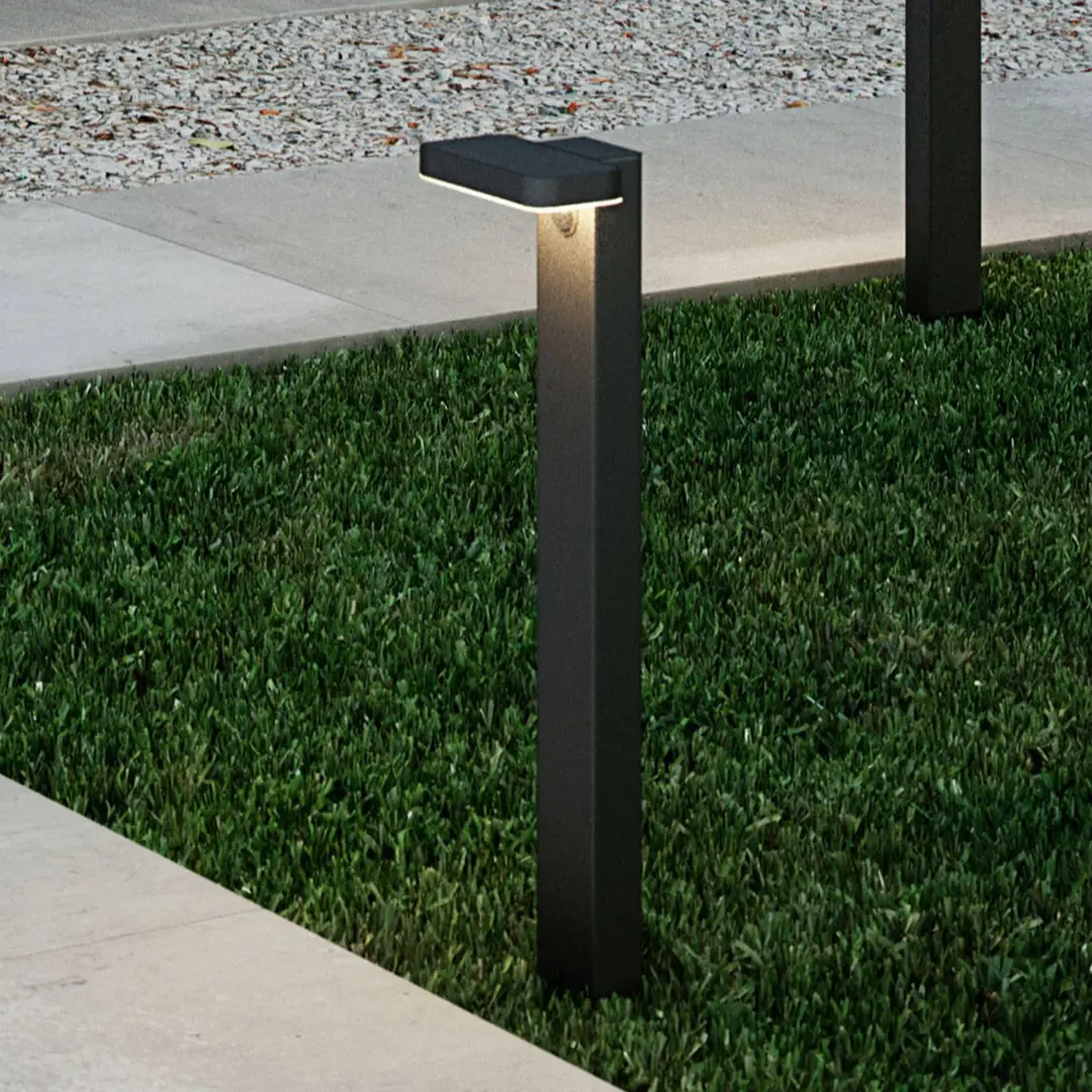 Nordlux LED-Solar-Wegeleuchte Rica Square, schwarz, Sensor, IP44