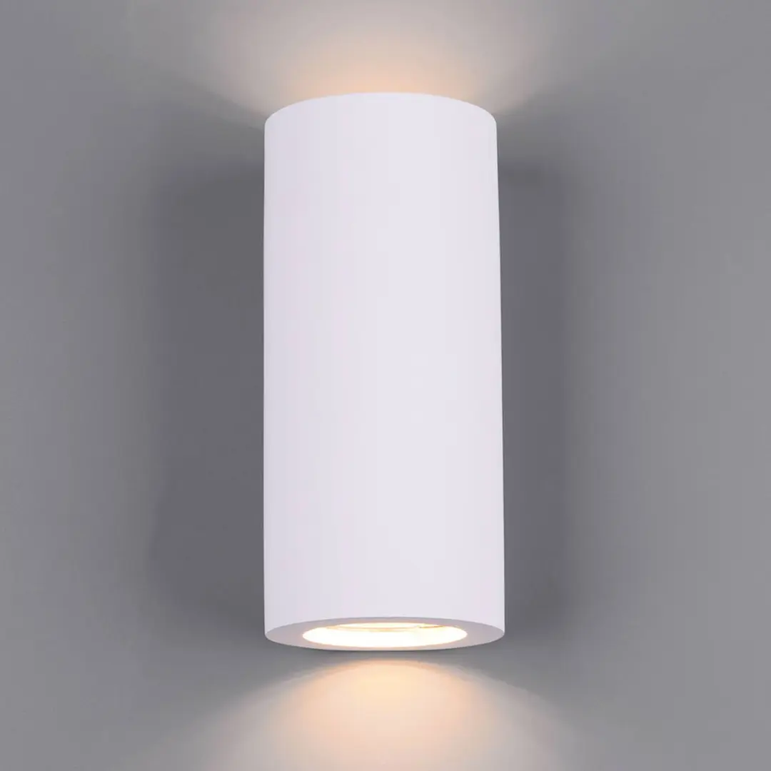 Trio Lighting Wandlampe Zazou aus Gips, zweiflammig