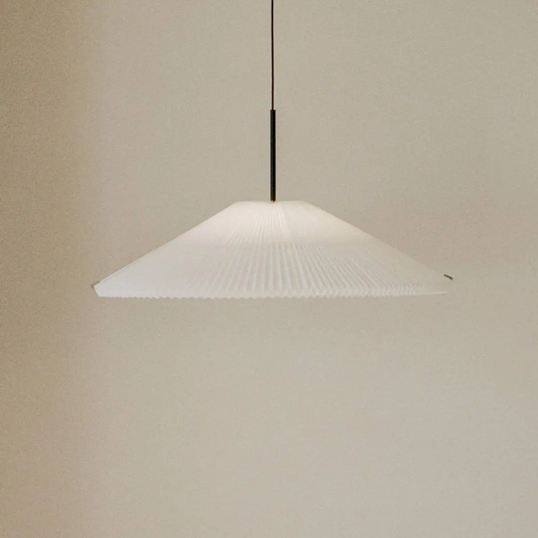 New Works LED-Hängeleuchte Nebra, Ø 70 cm, weiß, anpassbar