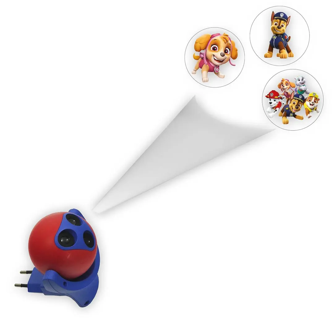 Niermann Standby LED-Nachtlicht Paw Patrol, 3-fach, für Steckdose