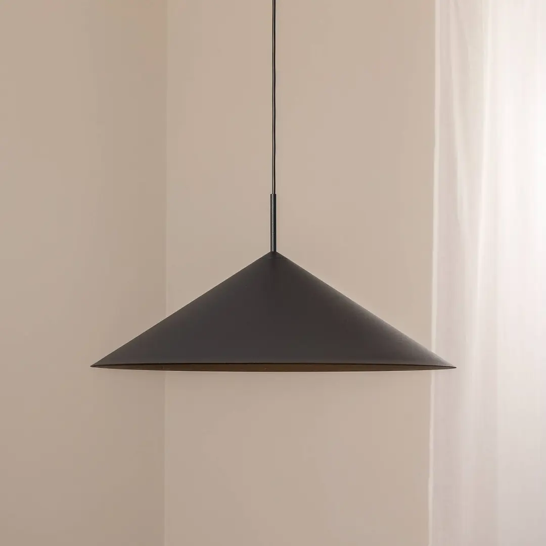 Eko-Light Hängeleuchte Capital, schwarz, 1-flammig, Ø 60 cm, GX53