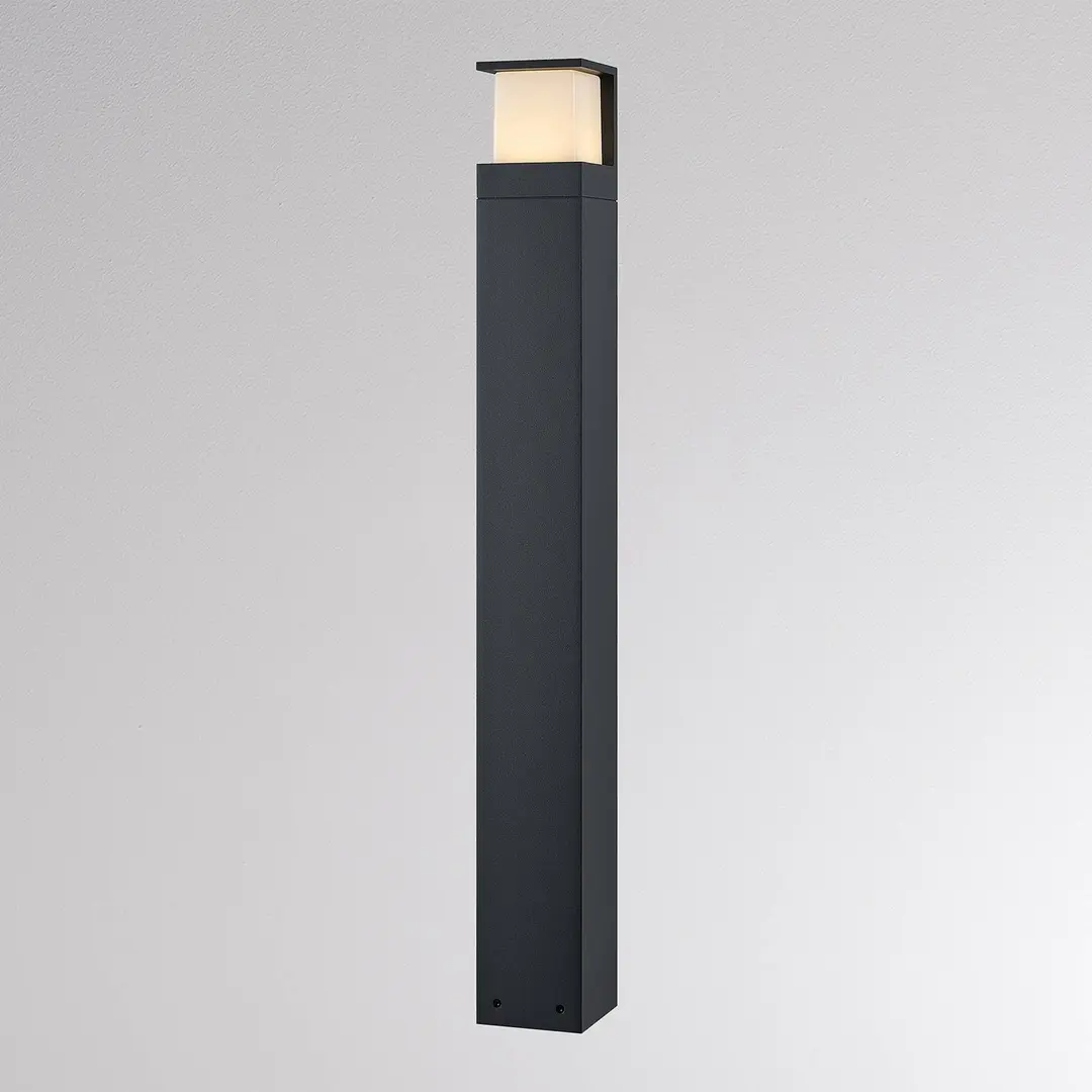 Molto Luce LED-Wegelampe FYNN-Y, Höhe 85 cm, anthrazit, CCT IP65 on/off