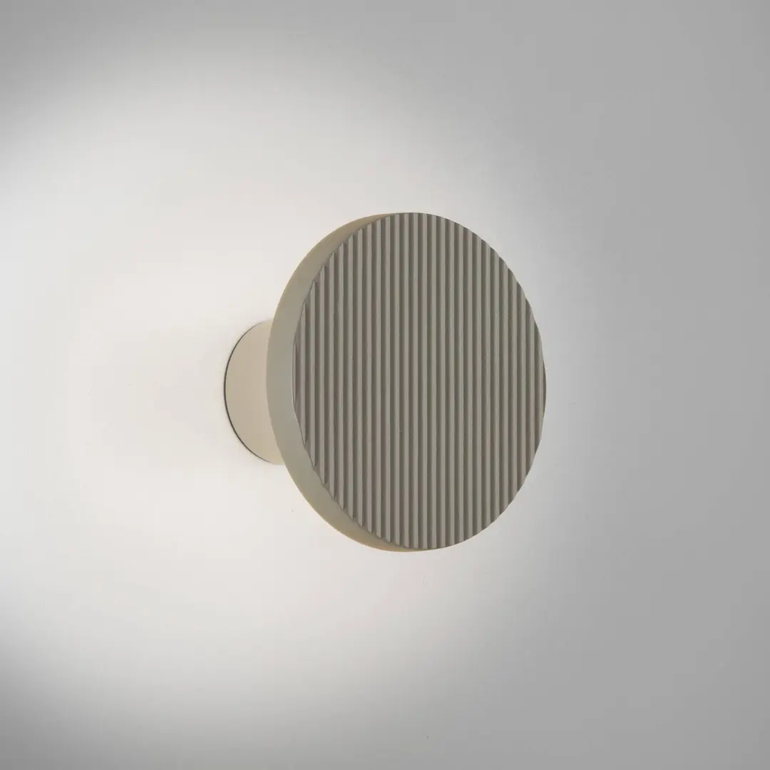 Bover LED-Wandlampe Arid A/01 grau CCT 2.200-2.700 K IP44