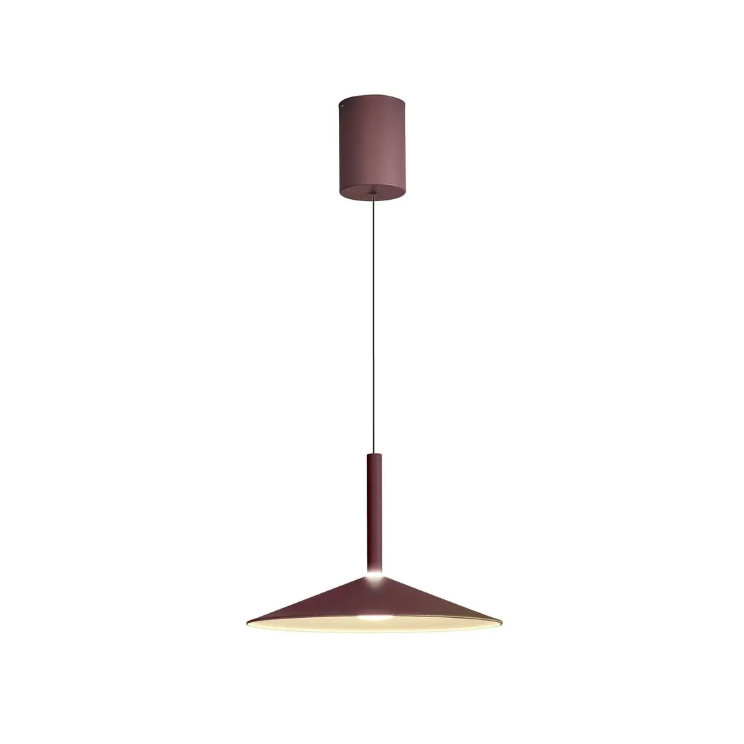Mantra Iluminación LED-Hängeleuchte Calice, kaffee, Ø 32 cm, höhenverstellbar
