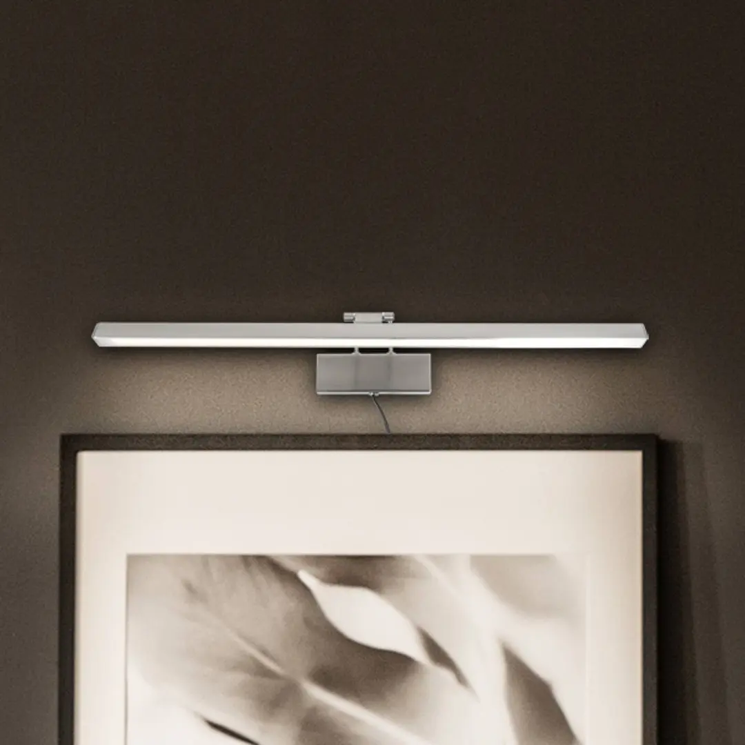 Steinhauer LED-Wandleuchte Litho, stahl, Metall, CCT, Breite 60 cm