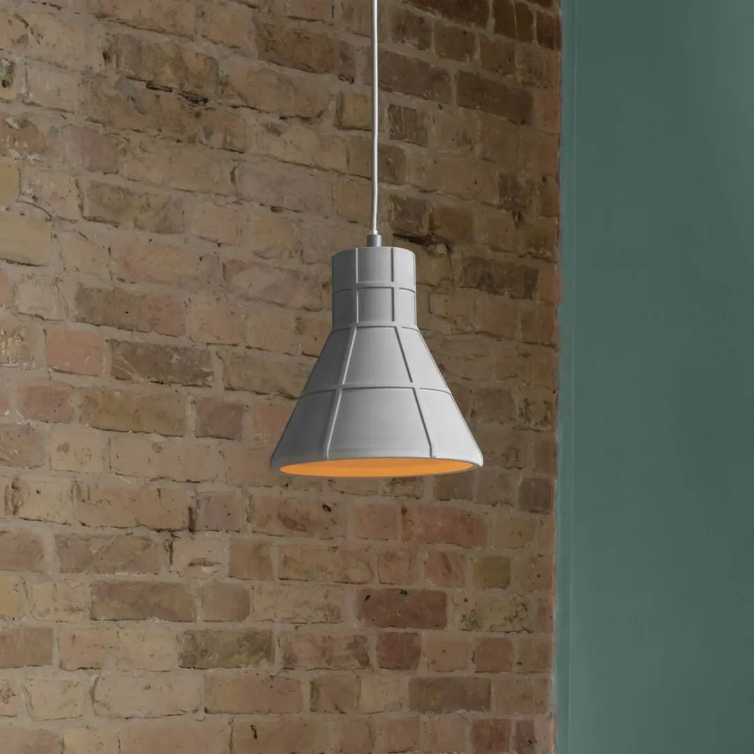 OSRAM Hängelampe CONCRETE BIM, grau, Ø 20 cm, Beton, E27