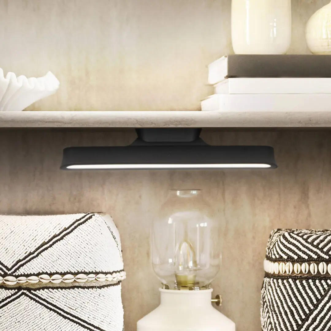 OSRAM LED-Akku-Unterbaulampe LINEAR MOBILE schwarz 28 cm CCT