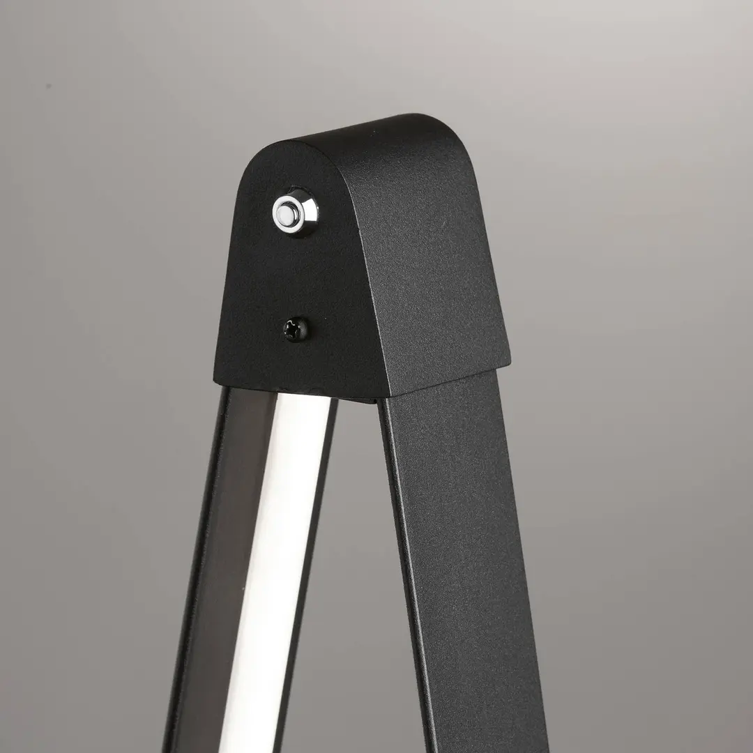 FISCHER & HONSEL LED-Stehleuchte Fenga, Touchdimmer, CCT, schwarz