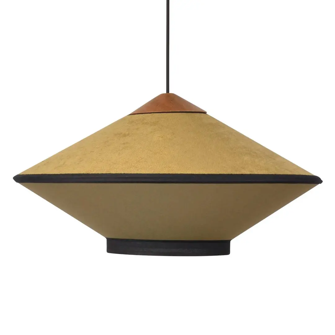 Forestier Hängeleuchte Cymbal S, bronze, Ø 50 cm, E27