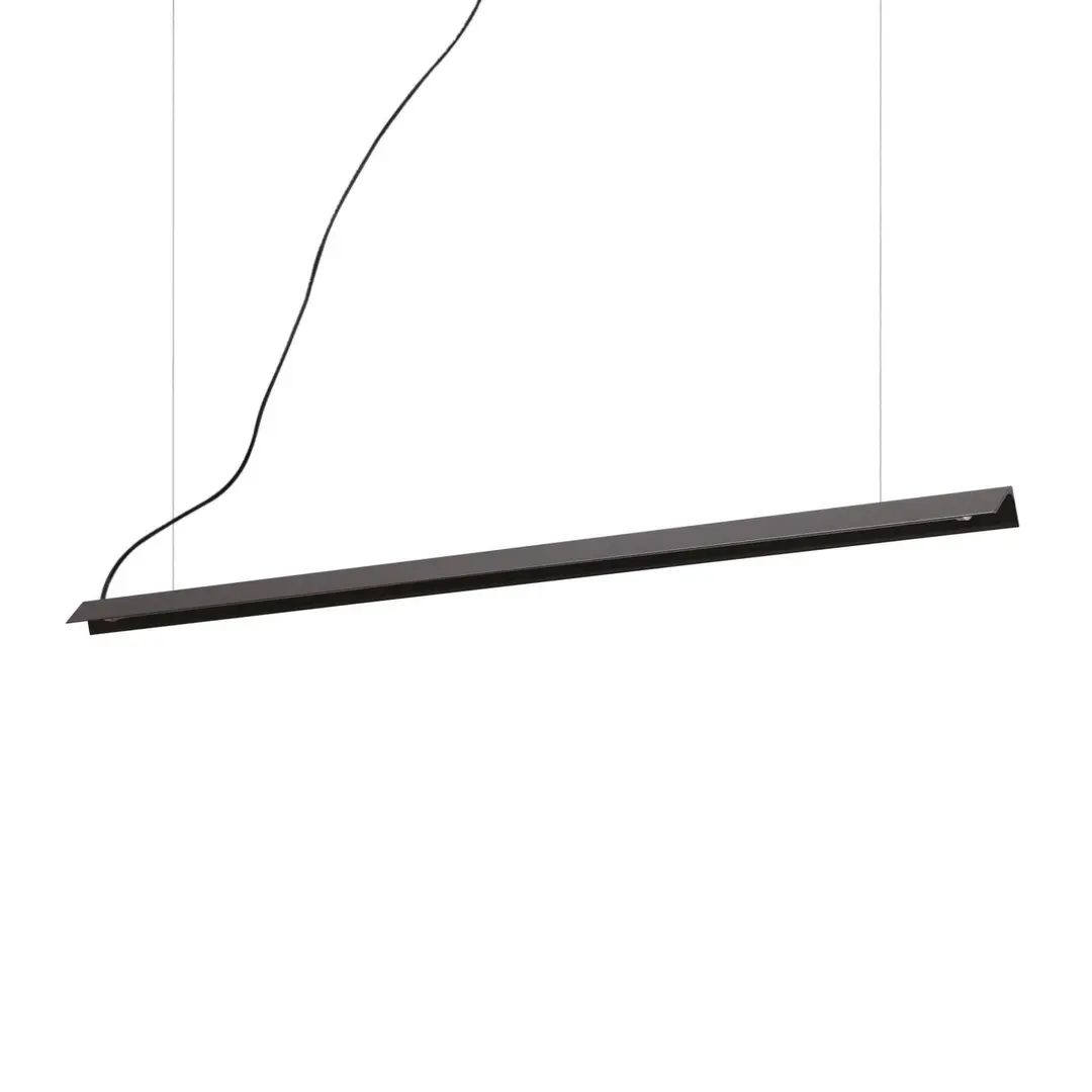 Ideal Lux LED-Hängeleuchte V-Line, schwarz