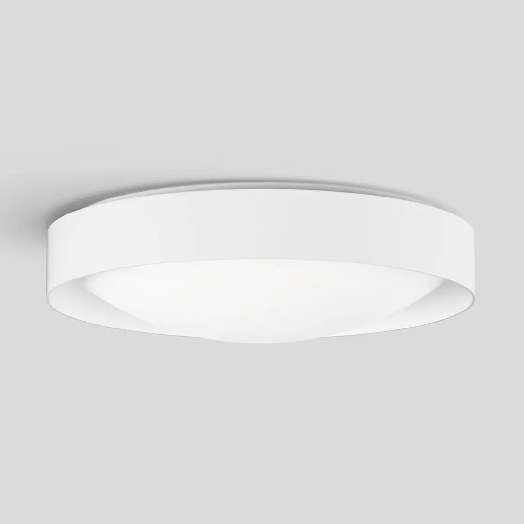 BEGA Studio Line Deckenlampe Ø36cm weiß/weiß