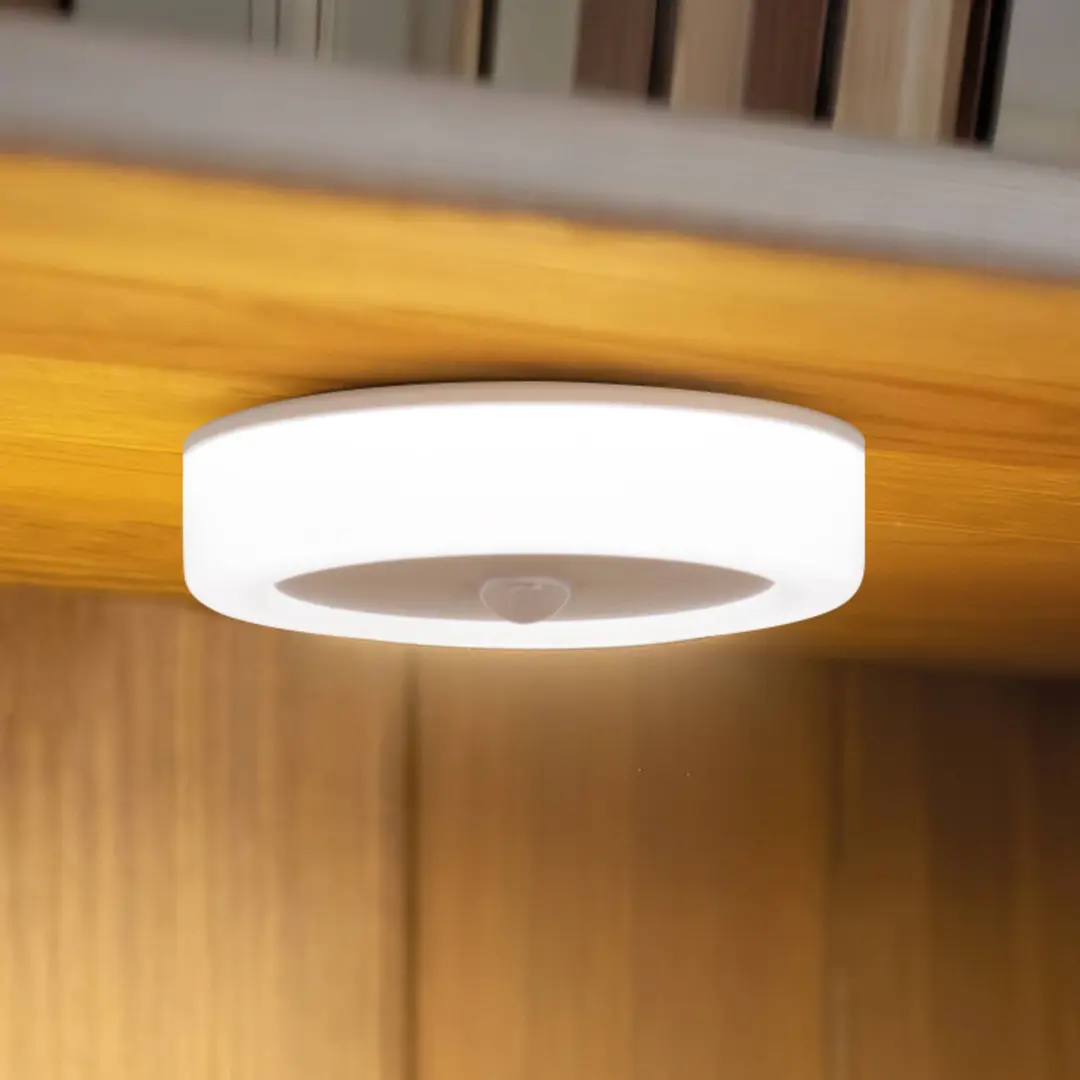 FH Lighting LED-Akku-Unterschrankleuchte Magnetic, Ø9cm, Sensor, 6.500K